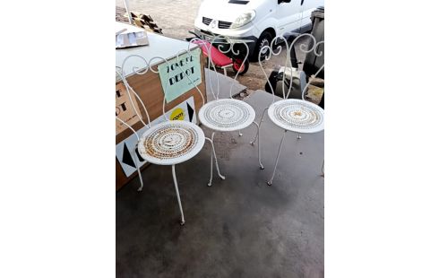 CHAISE DE JARDIN METAL