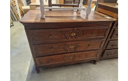 COMMODE 3 TIROIRS ANCIENNE