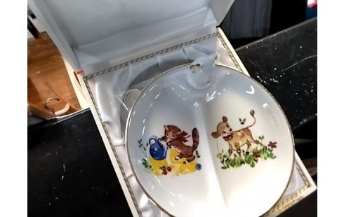 ASSIETTE ENFANT VINTAGE D.CREGUT