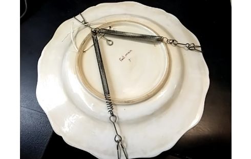 ASSIETTE DECO FAIT MAIN