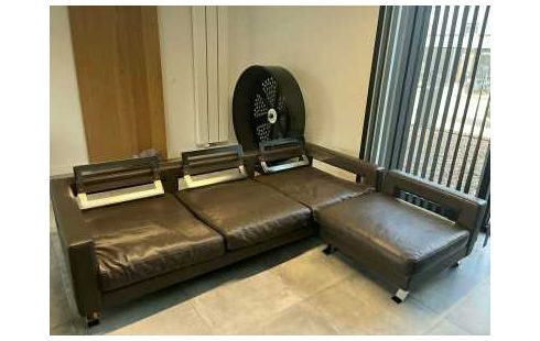 ZITBANK 1X31X1/BUFFELLEDER