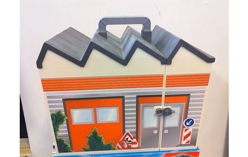 PLAYMOBIL GARAGE AVEC BOITE