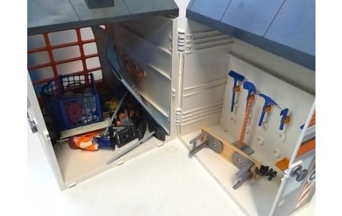 PLAYMOBIL GARAGE AVEC BOITE