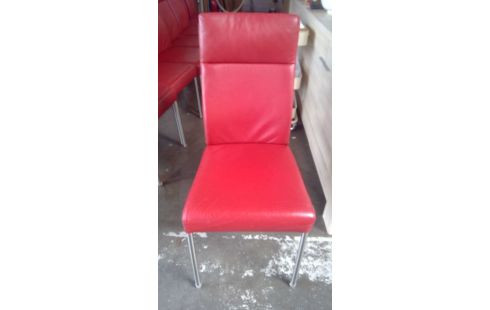 STOEL LEDER ROOD MUSTERRING SETV 4