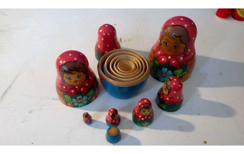 BABUSHKA SET, 7 STUKS 