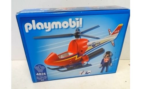 PLAYMOBIL CITY ACTION HELICO 4824
