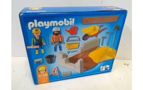 PLAYMOBIL TRAVAUX 4138