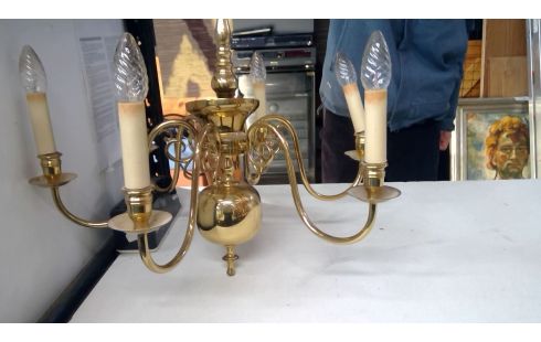 ARAÑA FLAMENCO LATÓN