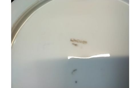 ASSIETTE PLATE PM LIMOGES