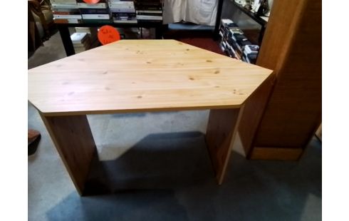 BUREAU D'ANGLE DÉCOR BOIS