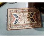 TAPIS BEIGE ROUGE BLEU 100/63
