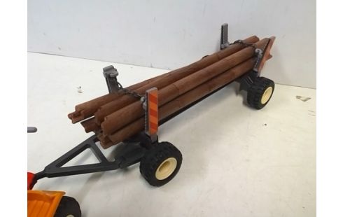 PLAYMOBIL TRACTEUR AVEC REMORQUE