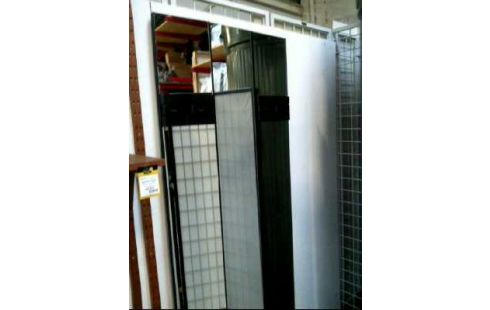 GARDEROBE SCHWARZ M. SPIEGEL 4 HAKEN