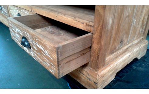 TV-MEUBEL TEAK 4 LADEN