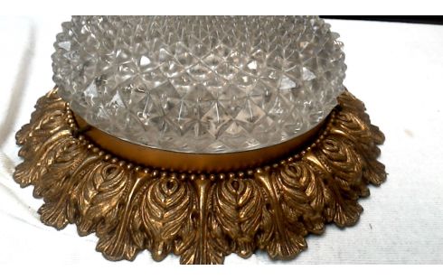 PLAFÓN REDONDO COBRE HIELO