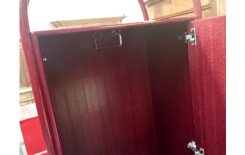 MEUBLE VESTIAIRE BAMBOU BORDEAU OSARIUM