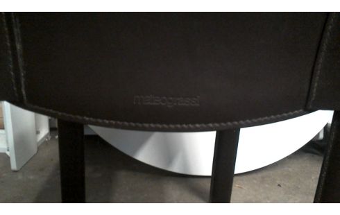 STOELEN DIK LEDER, M.