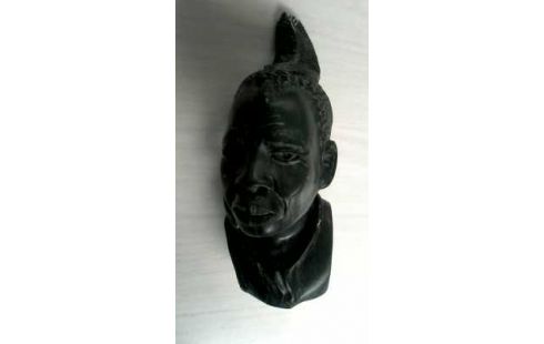 STATUETTE, , BUSTE VERTE MARBRE