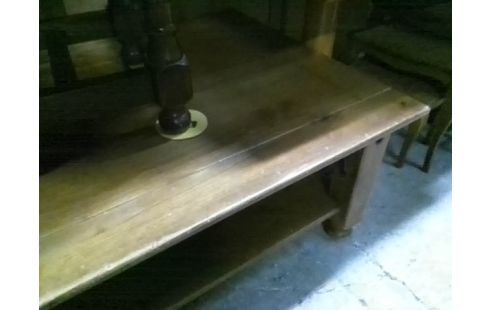 TABLE BASSE BOIS 76x116