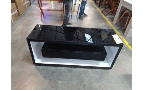 MEUBLE TV NOIR TYPE MODERNE