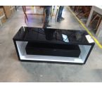 MEUBLE TV NOIR TYPE MODERNE