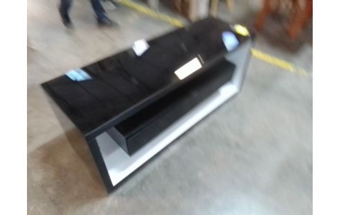 MEUBLE TV NOIR TYPE MODERNE