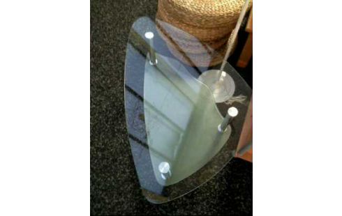 COUCHTISCH 2-EB. GLAS/MILCHGLAS