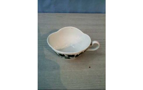 TASSE <MEISSEN> PORZELLAN WEINLAUB