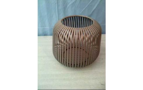 LATERNE KERZENHALTER METALL GRAU <BLOMUS>