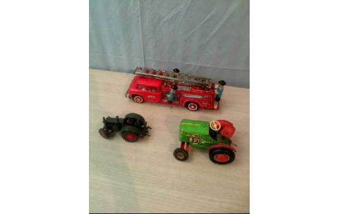 KONVOLUT SPIELZ.AUTOS VINTAGE BLECH 3-TLG