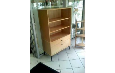 REGALSCHRANK HOLZ HELL 3-EB 2-SCHUBL.