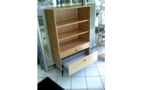 REGALSCHRANK HOLZ HELL 3-EB 2-SCHUBL.