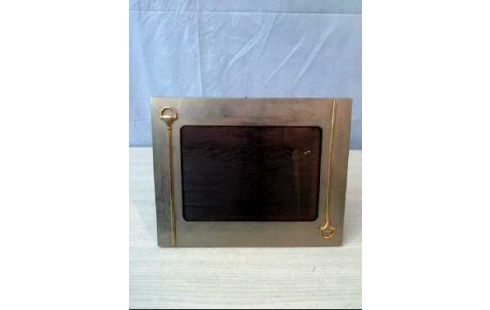 BILDERRAHMEN <GUCCI> SILBERFARBEN