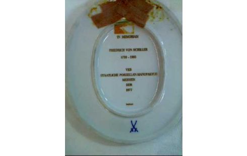 WANDBILDER 2ER-SET DT. DICHTER <MEISSEN>