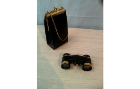 OPERNGLAS 3*28 SCHW. GOLDF. MIT TASCHE