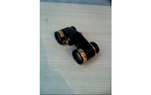 OPERNGLAS 3*28 SCHW. GOLDF. MIT TASCHE