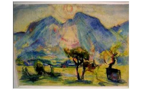 GEMÄLDE BERGE <FRIEDRICH.LUDWIG>