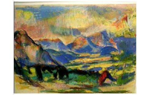 GEMÄLDE BERGE <FRIEDRICH.LUDWIG>