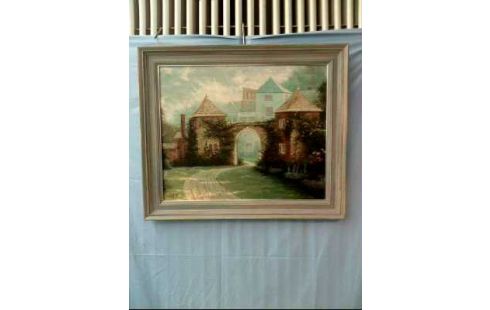 GEMÄLDE I.R. <LACOST> HOFEINFAHRT