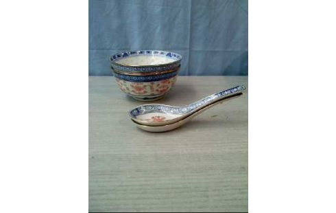 GESCHIRRSET 21-TEILIG CHINESISCH BLAU WEISS