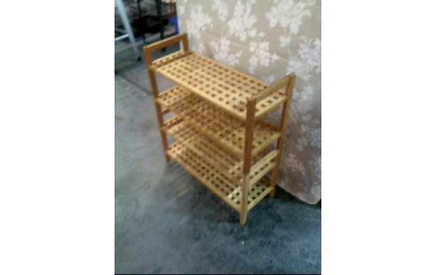 REGAL HOLZ HELL 4-EBENEN GITTER