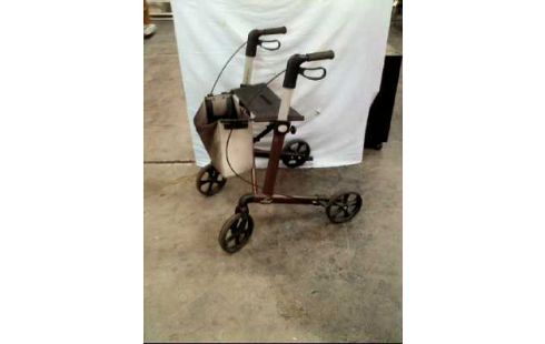 ROLLATOR <VITAL> KUPFERFARBEN MIT KORB