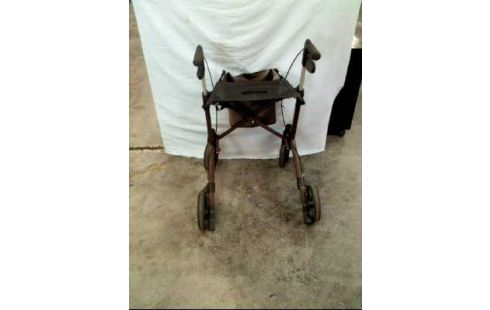 ROLLATOR <VITAL> KUPFERFARBEN MIT KORB