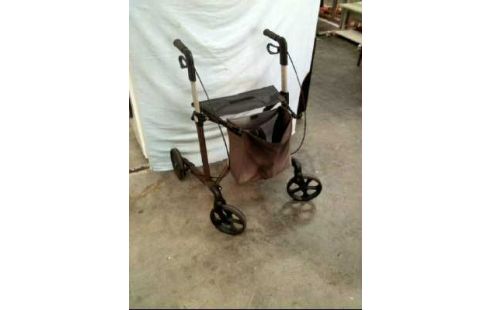 ROLLATOR <VITAL> KUPFERFARBEN MIT KORB