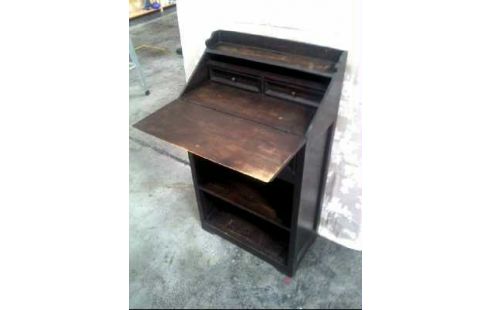 SEKRETÄR HOLZ DUNKEL 3-EB. 1-SCHUBL.