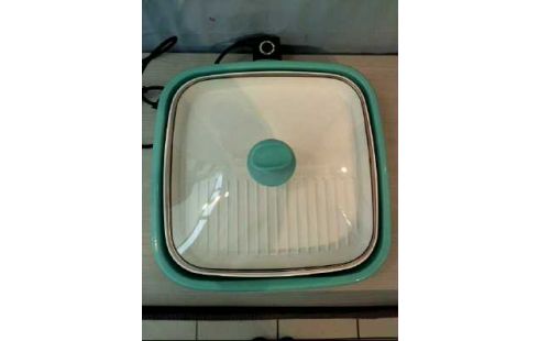 PARTYGRILL ELEKTRISCH TÜRKIS <TEC STAR>