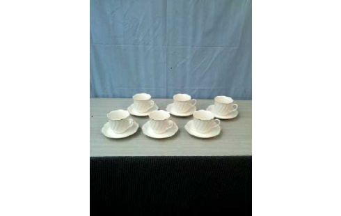 TEETASSEN +UNTERTELLER 12-TEIL. <GUANG YANG>