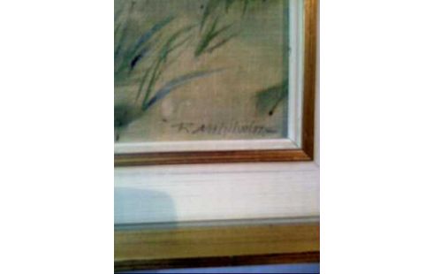 KUNSTDRUCK I.R. SIGN. <<AN DER NORDSEE>>