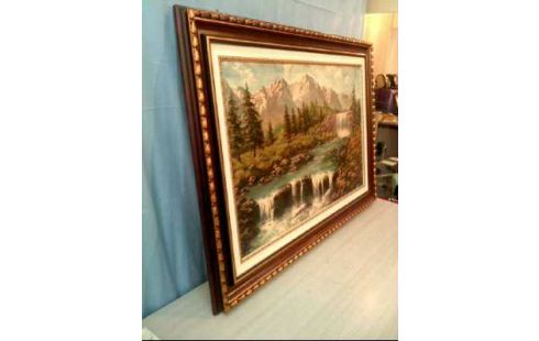 KUNSTDRUCK I.R. <WASSERFÄLLE>