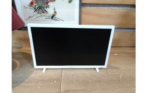 TELEVISEUR PHILIPS BLANC + TÉLÉCOMMANDE